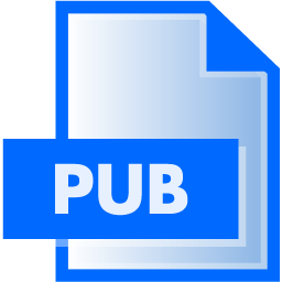 PUB File Extension Icon 256x256 png